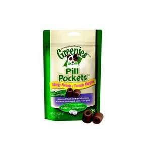  Greenies Pill Pockets Canine Roasted Duck and Pea Allergy 