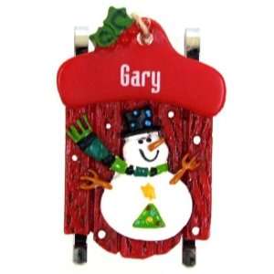 Ganz Personalized Gary Christmas Ornament 