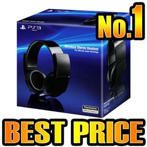 OFFICIAL SONY PLAYSTATION 3 PS3 WIRELESS STEREO 7.1 SOURROUND HEADSET 