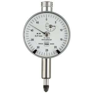 Brown & Sharpe TESA 01410810 YR Precision Dial Gauge Indicator, M2.5 