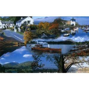  Lakes Montage Jigsaw Puzzle 1000pc Toys & Games
