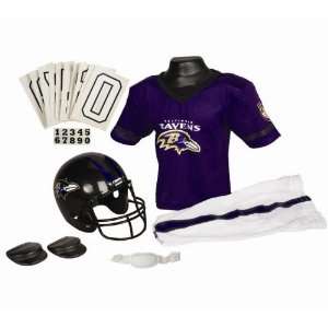  Baltimore Ravens Football Deluxe Uniform Set   Size Medium 