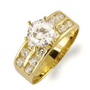   Cubic Zirconia Womens Engagement Anniversary Jewelers Mart Jewelry
