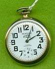 majestime pocketwatch swiss 17 jewel size 16 expedited shipping 