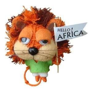  Lion Africa Pets Mardi Gras Series Voodoo String Doll 