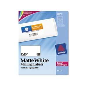  Shipping Labels for Color Laser & Copier, 2 x 3 3/4, Matte 