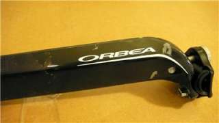 2011 used Orbea Orca Silver 48cm carbon frameset 700c  