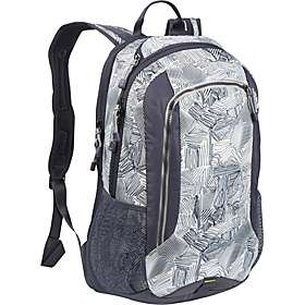 Morris Print Backpack Lines/Mercury Grey