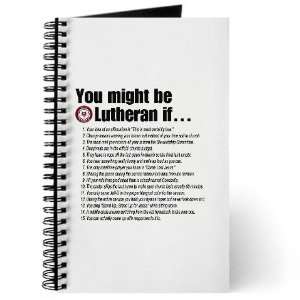  Might Be Lutheran Funny Journal by  Office 