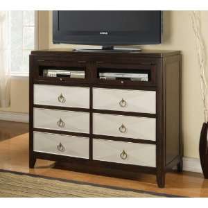    Audry Two Tone TV Console by Acme Furniture
