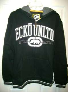 Ecko Unlimited Champ Hoodie Blk/Charcoal NWT $59.50  