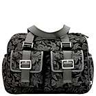 OiOi Black Floral Diaper Carry All $140.00 Coupons Not Applicable