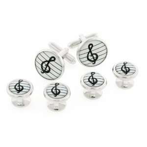   music note formal set with presentation box. Made in the USA Jewelry