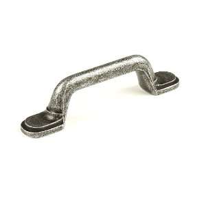   Silver Hartford 3 Solid Brass Bar Pull from the Hartford Collection