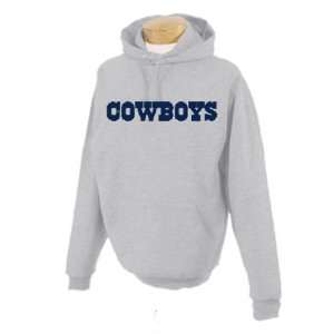  Dallas Cowboys Hoodie XXL Sports Grey/ Navy Everything 