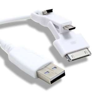  Data Sync Micro Mini Dock Connector USB Cable For Apple iPhone 4S 4 