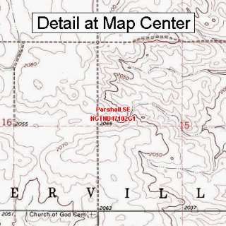   Map   Parshall SE, North Dakota (Folded/Waterproof)
