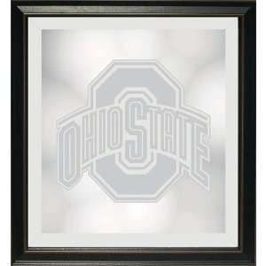  Ohio State Buckeys Framed Wall Mirror from Zameks Sports 