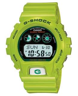 Shock Watch, Mens Green Resin Strap G6900GR 3   Other Strap Mens 