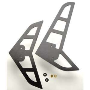  3D Carbon Tail Fin Set Kinetic 50 Toys & Games