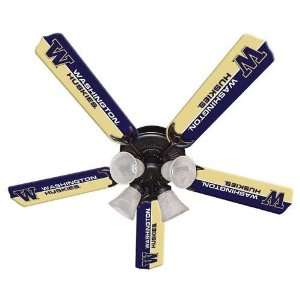 Washington Huskies Officially Licensed Ceiling Fan  Sports 