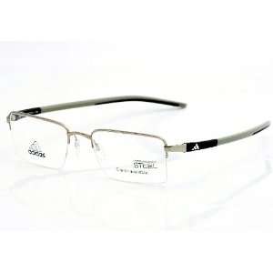  Adidas Eyeglasses A627 SilverGold/Burgundy Optical Frames 