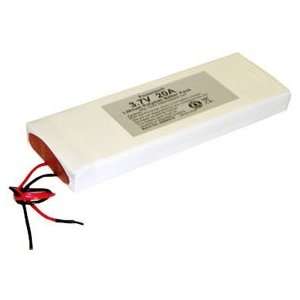  Custom Polymer Li ion Battery 3.7 V 20Ah (74wh) with PCB 