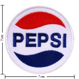  Pepsi Logo 1 Embroidered Iron on Patches From Thailand Free 