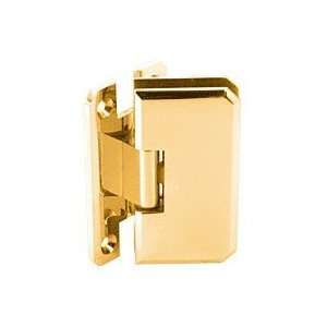   Gold Plated Wall Mount Offset Back Plate Hinge