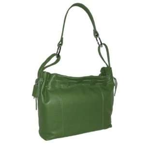  B Collective Handbags by Buxton 10HB067.GR Satchel  Green 