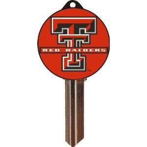 WB Keys UN14504 SC1 Texas Tech Red Raiders Logo Keychain SC1  Pack of 