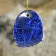 Blue LAPIS LAZULI Carving Gem stone Focal Bead Pendant Hand carved in 