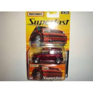  2005 Matchbox Superfast Scion xB Maroon #64 Toys & Games