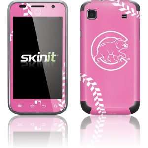   Cubs Pink Game Ball Vinyl Skin for Samsung Galaxy S 4G (2011) T Mobile
