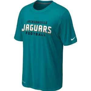  Jacksonville Jaguars Teal Nike 2012 Sideline Dri Fit 