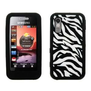  Brand new black samsung tocco lite zebra silicone case 