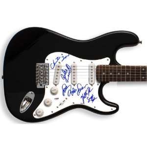  Beach Boys Autographed Signed Guitar & Proof PSA/DNA Cert 