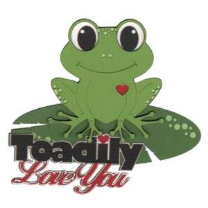  Toadily Love You Laser Die Cut Arts, Crafts & Sewing