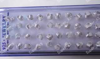 wholesale jewelry lots 20pairs 925 silver fashion earrings new free 