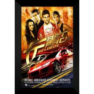  Fast Track No Limits 27x40 FRAMED Movie Poster   A