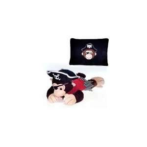   Monkey Peek A Boo Plush Reversible Pillow By Fiesta Toys & Games