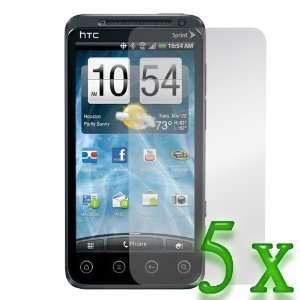   LCD Screen Protector + LCD Screen Cleaner Strap for Sprint HTC EVO 3D