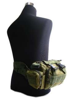 USMC Army Molle Utility Hunting Waist Pouch Bag Pack OD  
