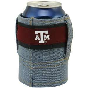  NCAA Texas A&M Aggies Brew Jean Can Coolie Sports 