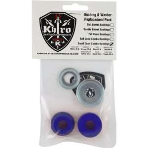  Khiro Small Cone Combo Bushing & Washer Set 85a Soft Blue 