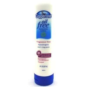  Coppertone SPF#50 Oil Free Fragrance Free 8 oz. (Case of 6 
