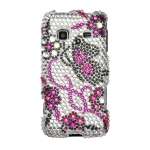   Butterfly Diamante Protector Cover for Samsung Galaxy Prevail (M820