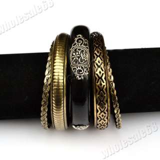 FREE wholesale lots VTG wood men/women mixed bracelet bangle Cuff 