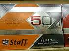 Wilson Staff Fifty Elite Golf Balls 6 Dozen Orange Brand New Model 
