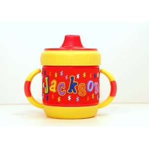  Personalized Sippy Cup Jackson 
